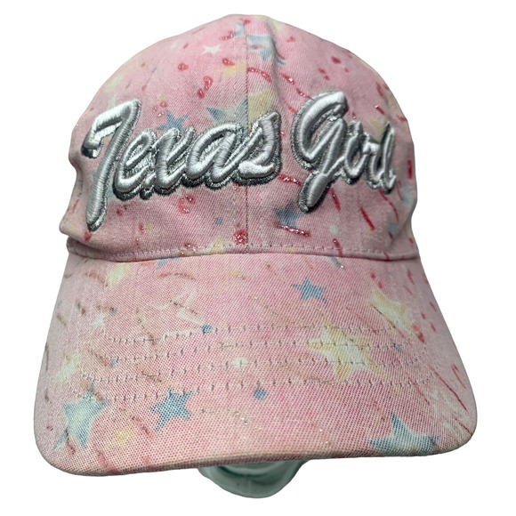 Light Pink Texas Girl Sport Cap Adjustable back - Picture 4 of 11